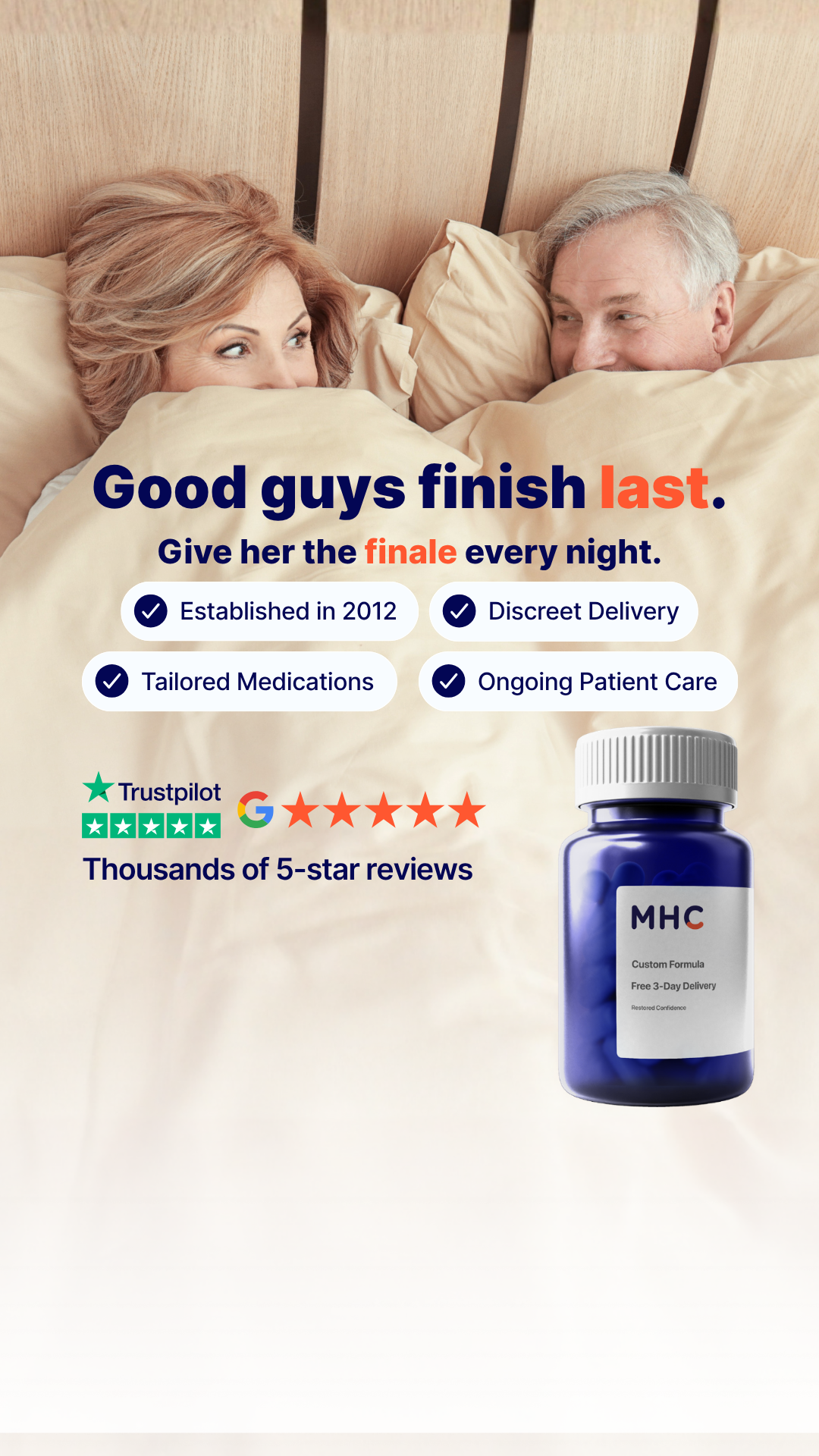 MHC Men’s Health Clinic New Zealand Facebook ad from Apr 19, 2026