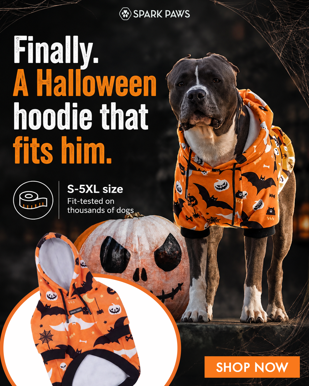 Spark Paws Facebook ad