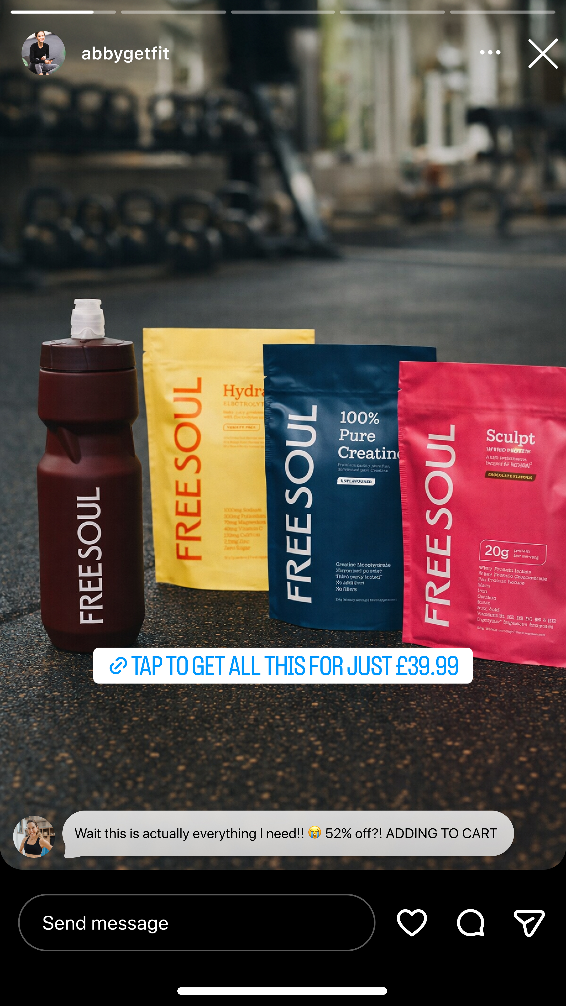 Free Soul Facebook ad