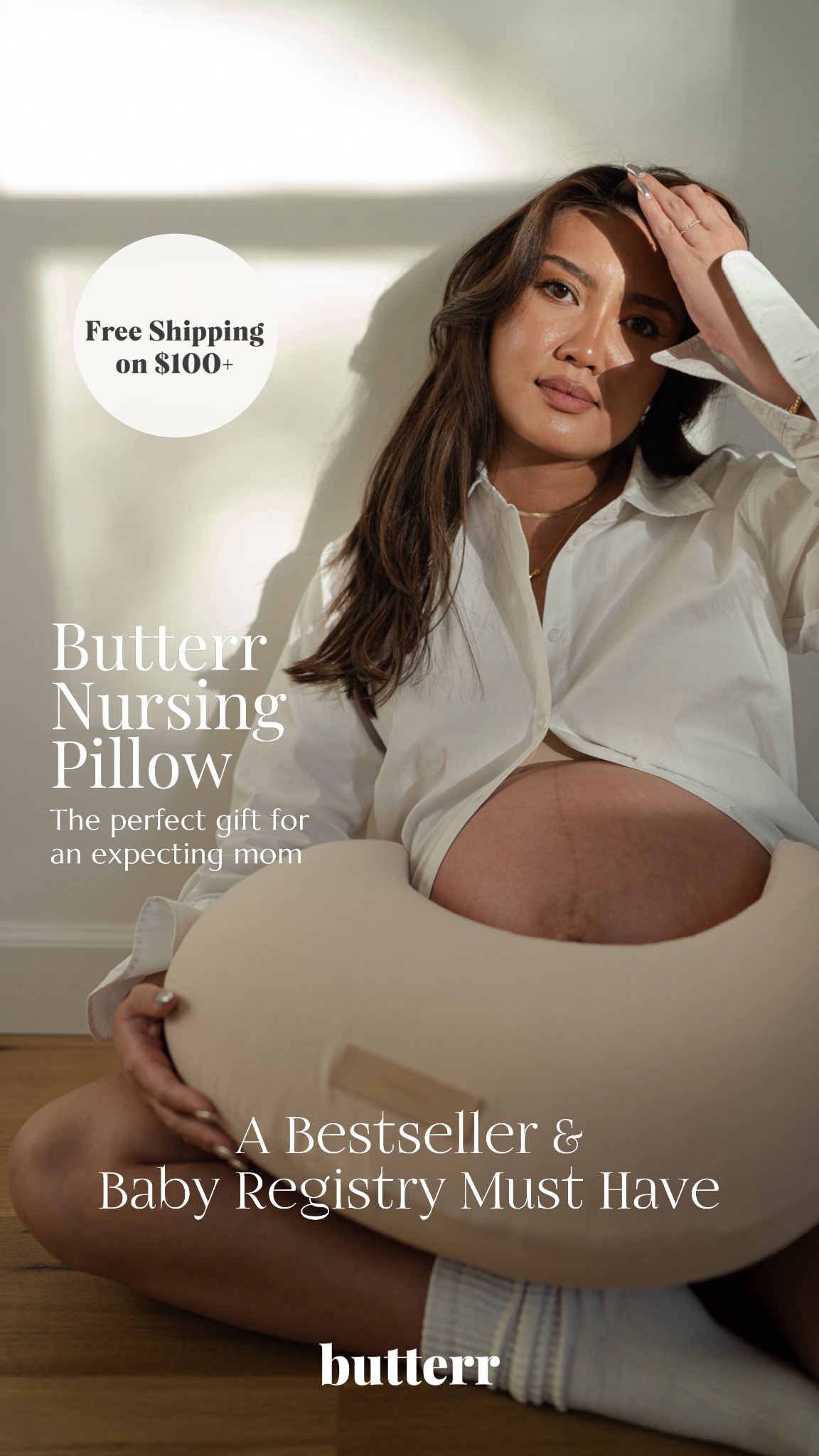 Butterr.co Facebook ad: All Nursing Pillows