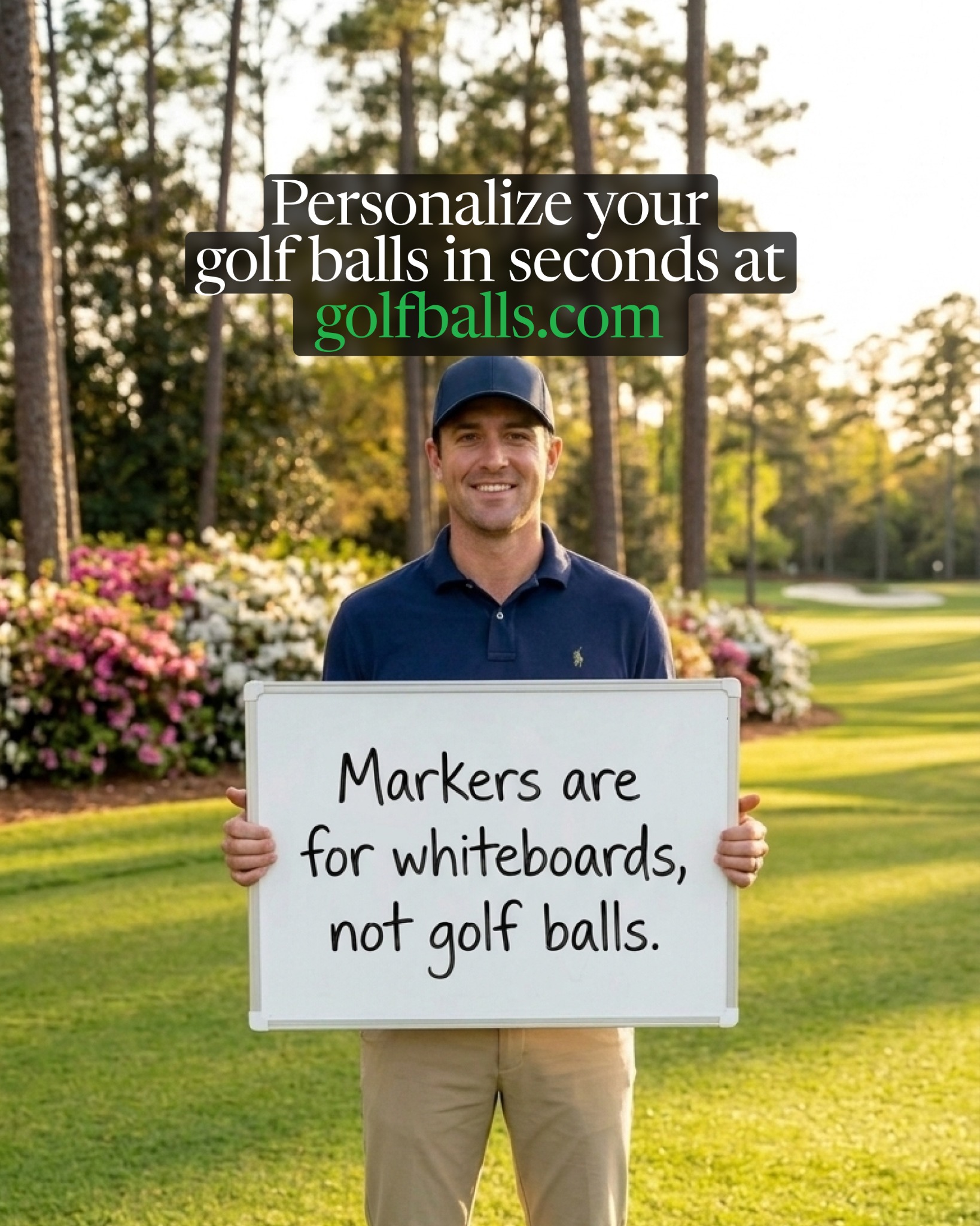 Golfballs.com Facebook ad