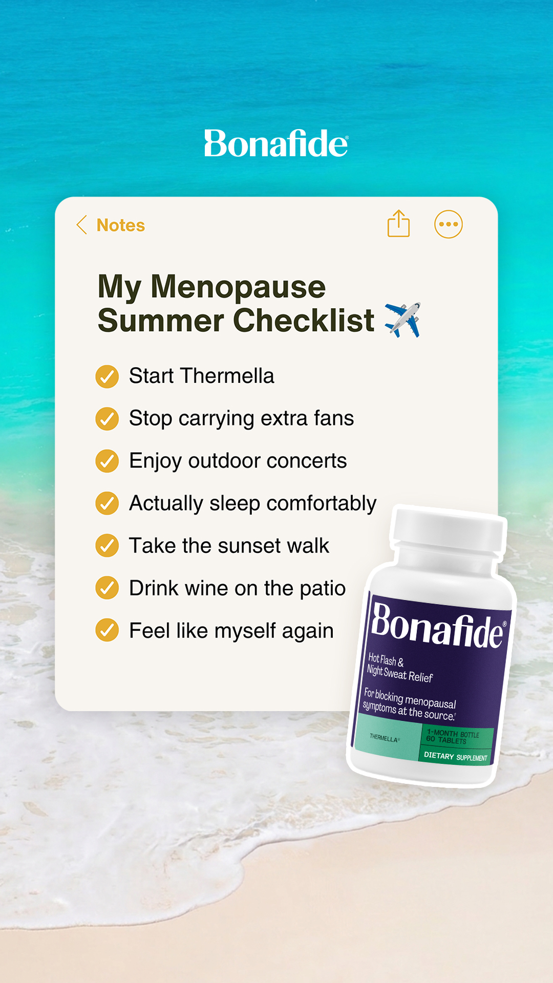 Bonafide Facebook ad