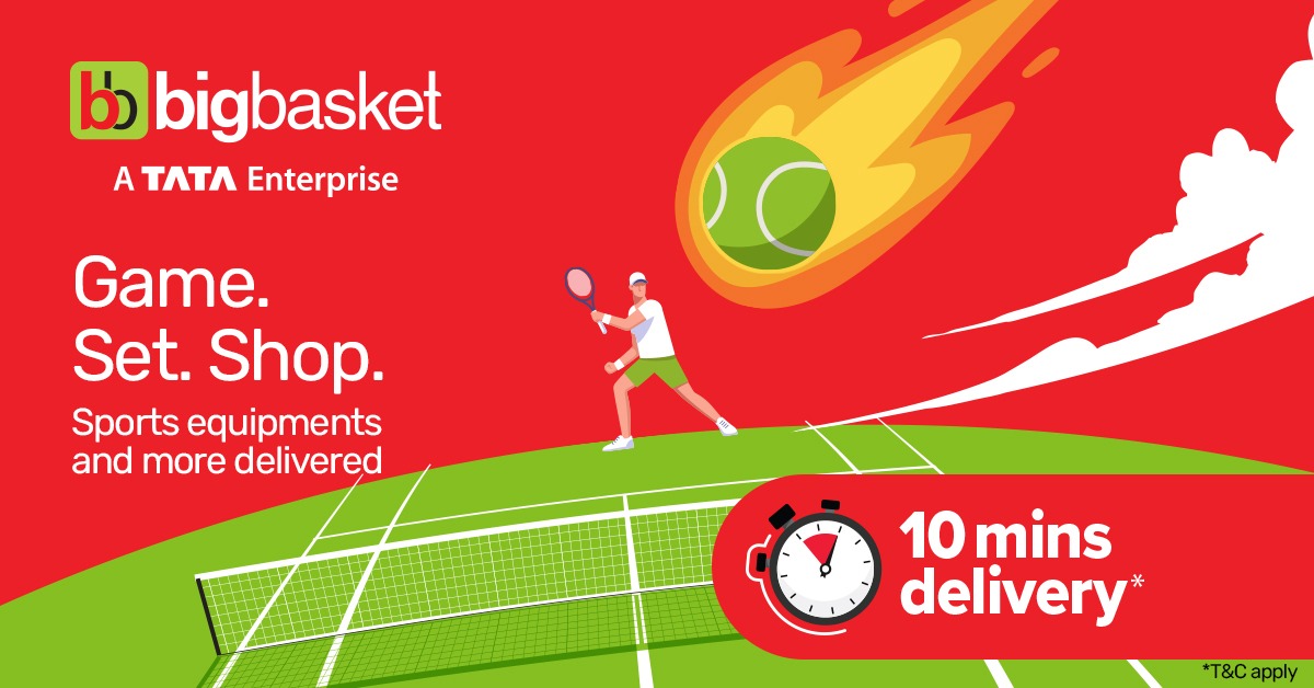 Bigbasket Facebook ad: bigbasket: 10 min Grocery App