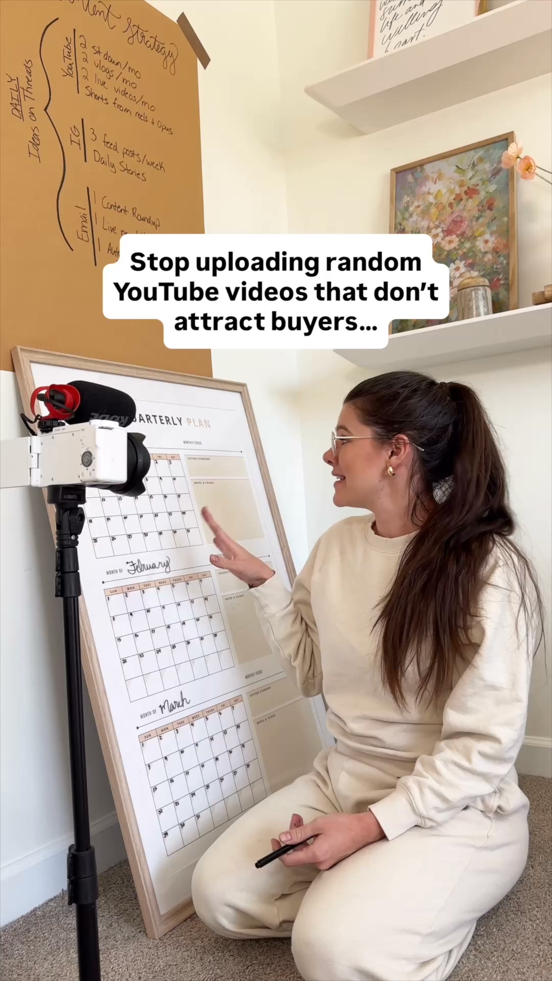 Stephanie Kase Facebook ad: Your entire month of YouTube, done in a single day