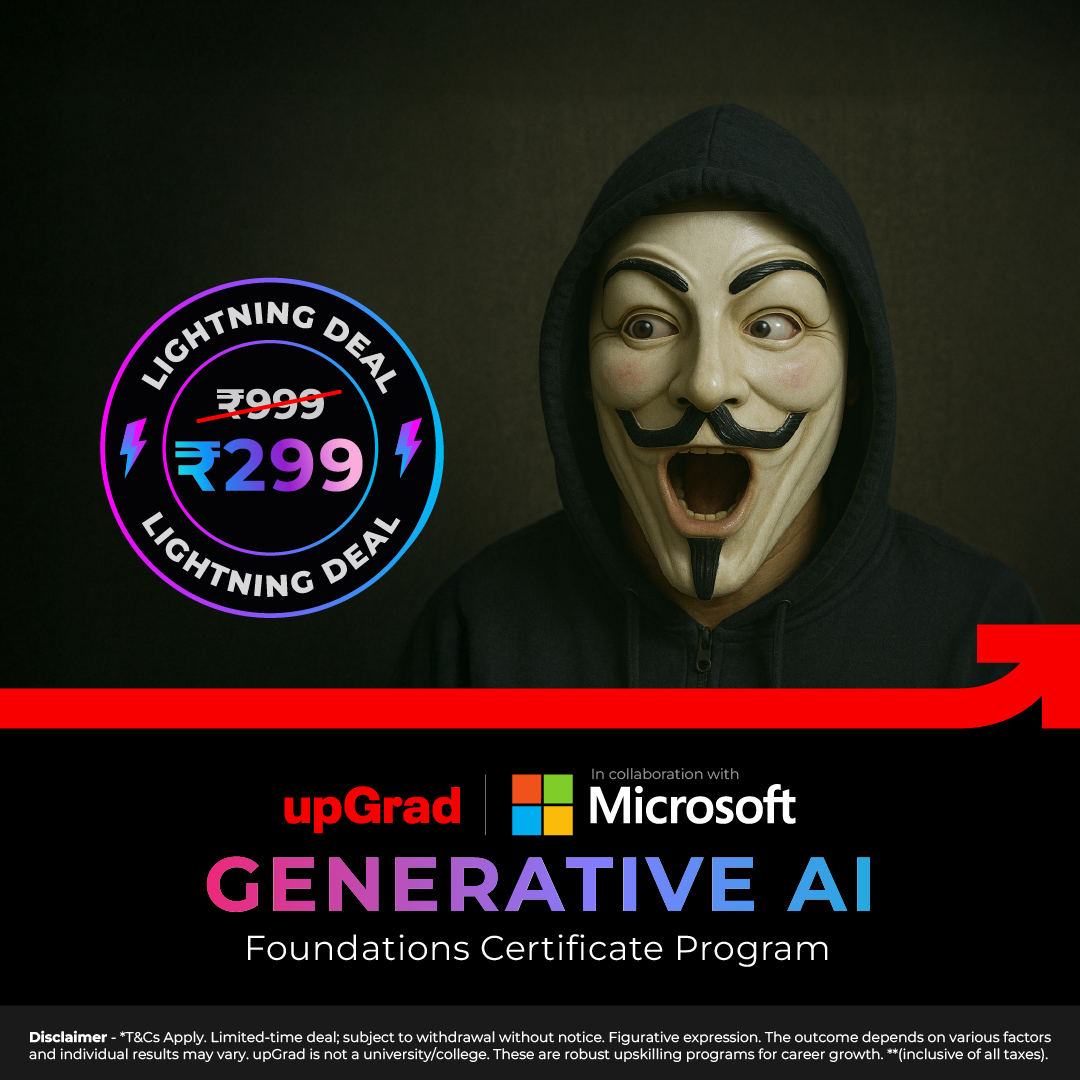upGrad Facebook ad