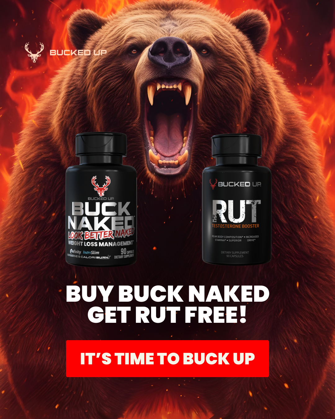 Bucked Up Facebook ad