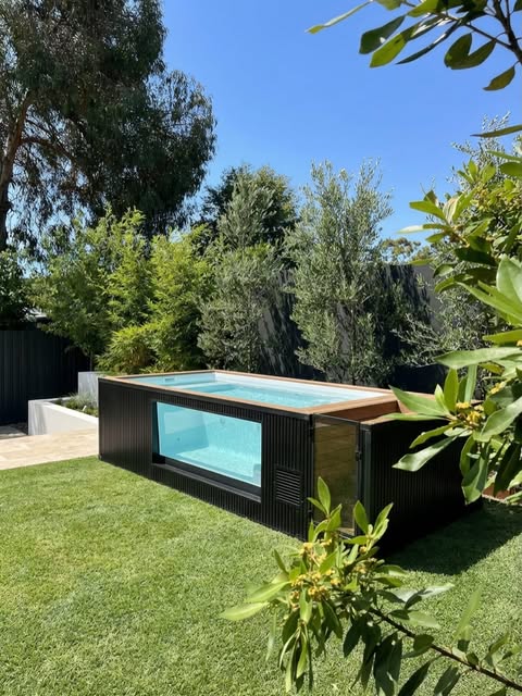 Aloft Pools Facebook ad: Think your Perth backyard is too small for…