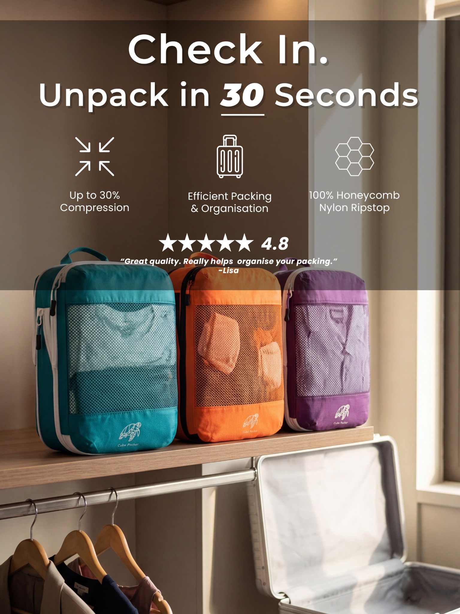 Cube Packer Facebook ad