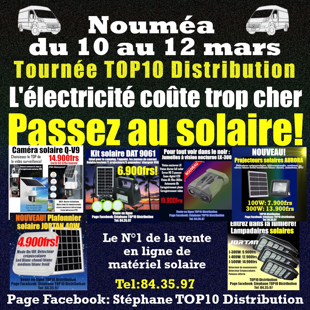 Stéphane TOP10 Distribution Facebook ad