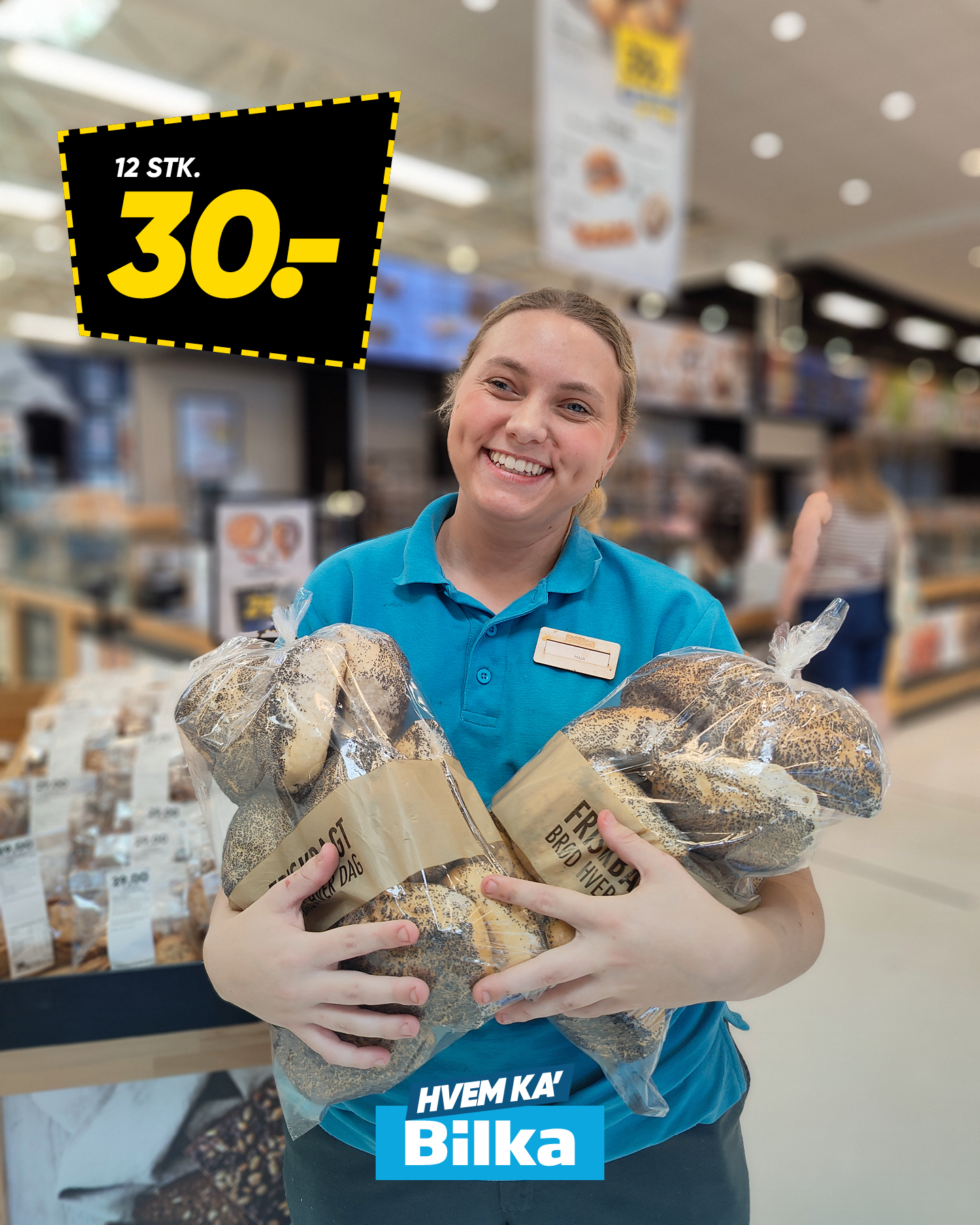 Bilka Facebook ad: Se mere i avisen