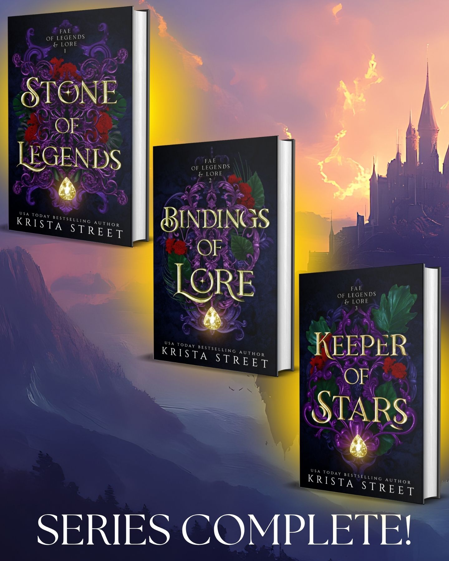 Krista Street, USA Today Bestselling Author Facebook ad