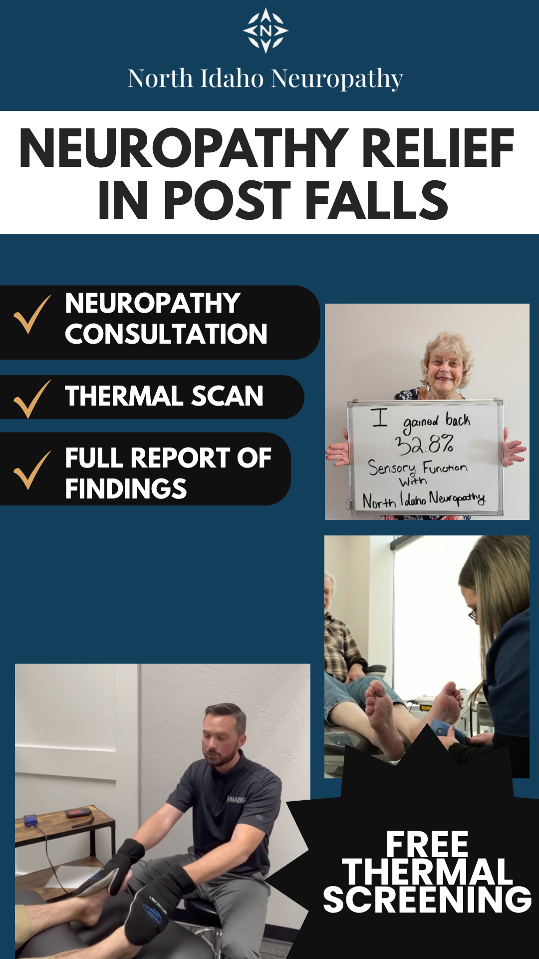 North Idaho Neuropathy Facebook ad from Jun 1, 2026