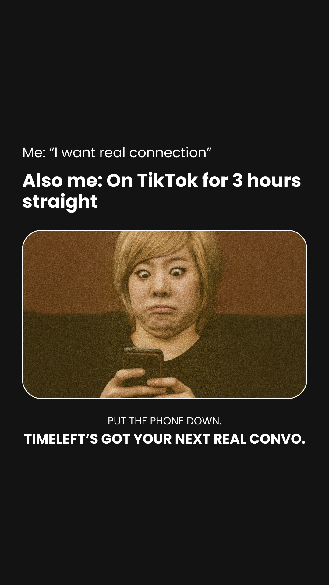 Timeleft Facebook ad