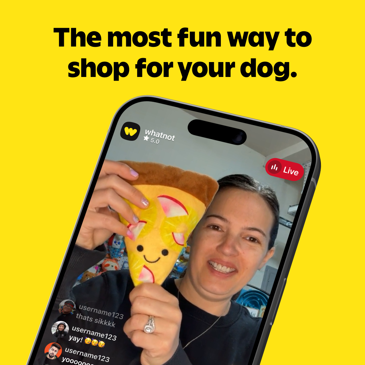 Whatnot Facebook ad
