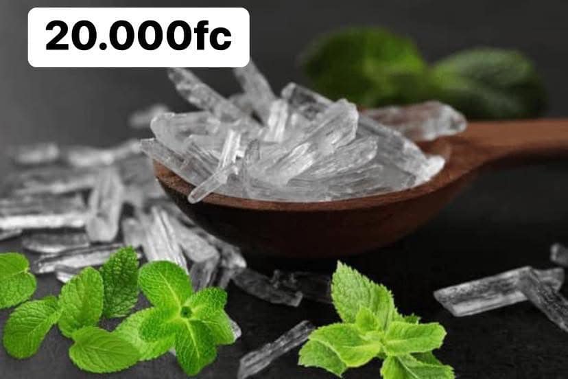 Marlo boutique Facebook ad: Tu connais les cristaux de menthe?