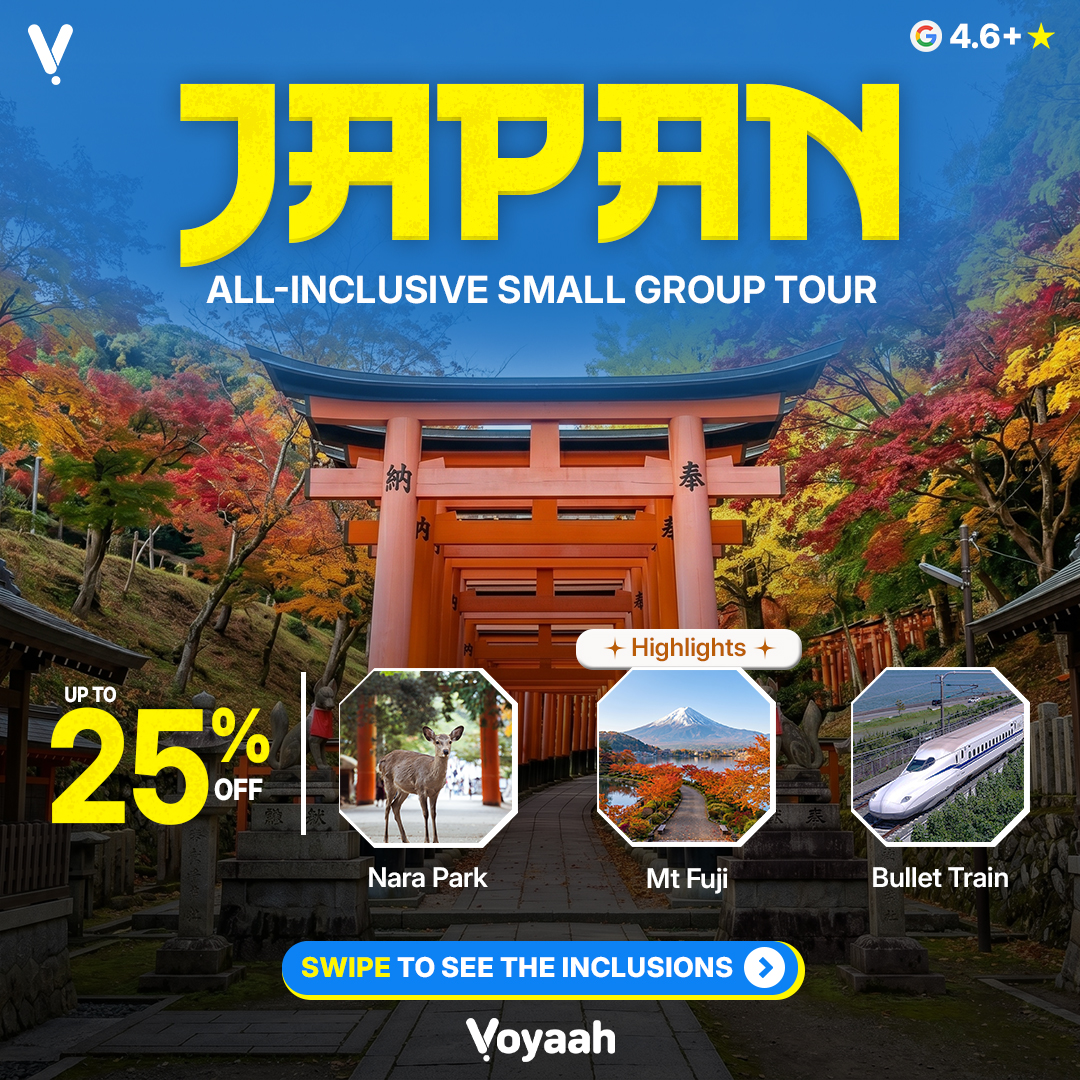 Voyaah Facebook ad: Only a few seats left for the all-inclusive…