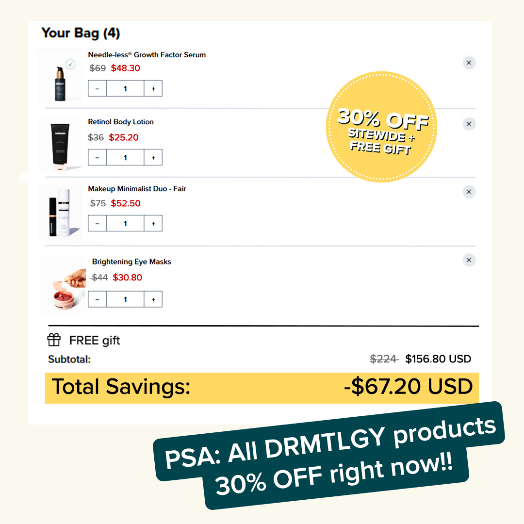 DRMTLGY Facebook ad