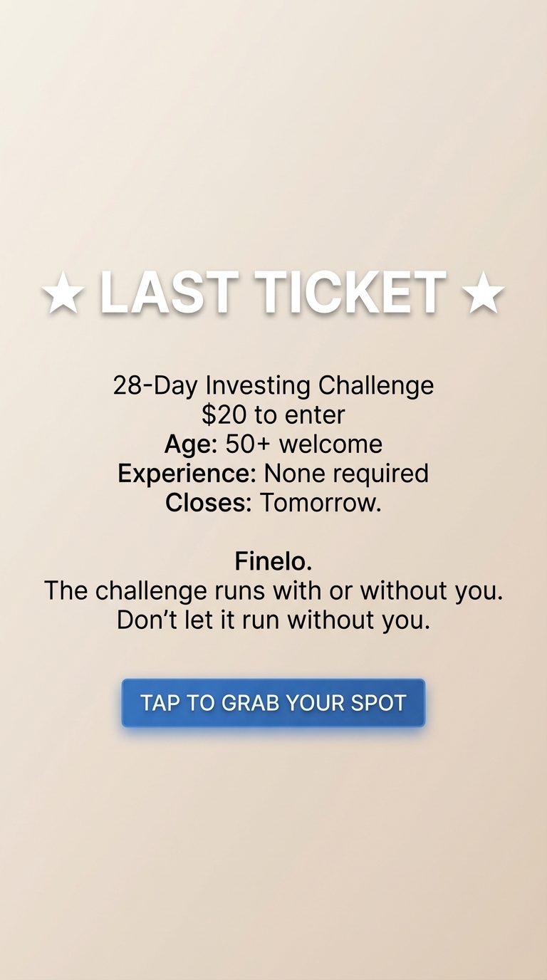 Finelo Facebook ad: Start Now!