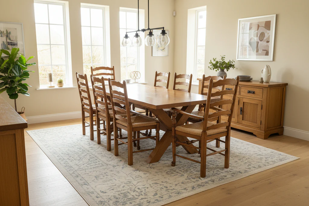 Country Ways Oak Furniture Facebook ad: Elevate Your Space with Handmade Oak Furniture!