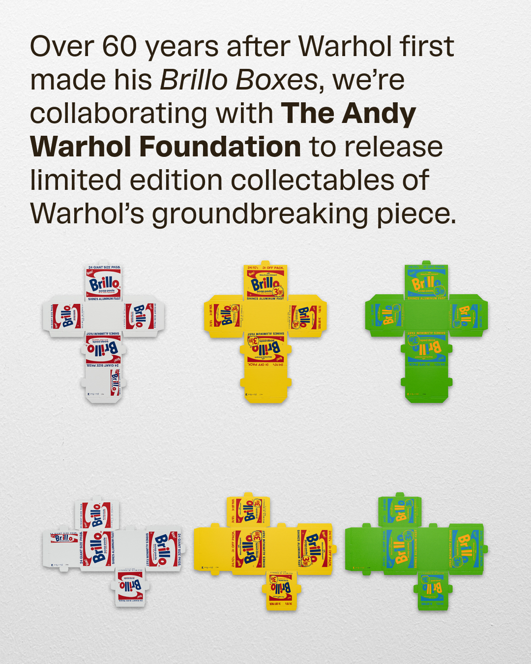 The Andy Warhol Foundation for the Visual Arts Facebook ad