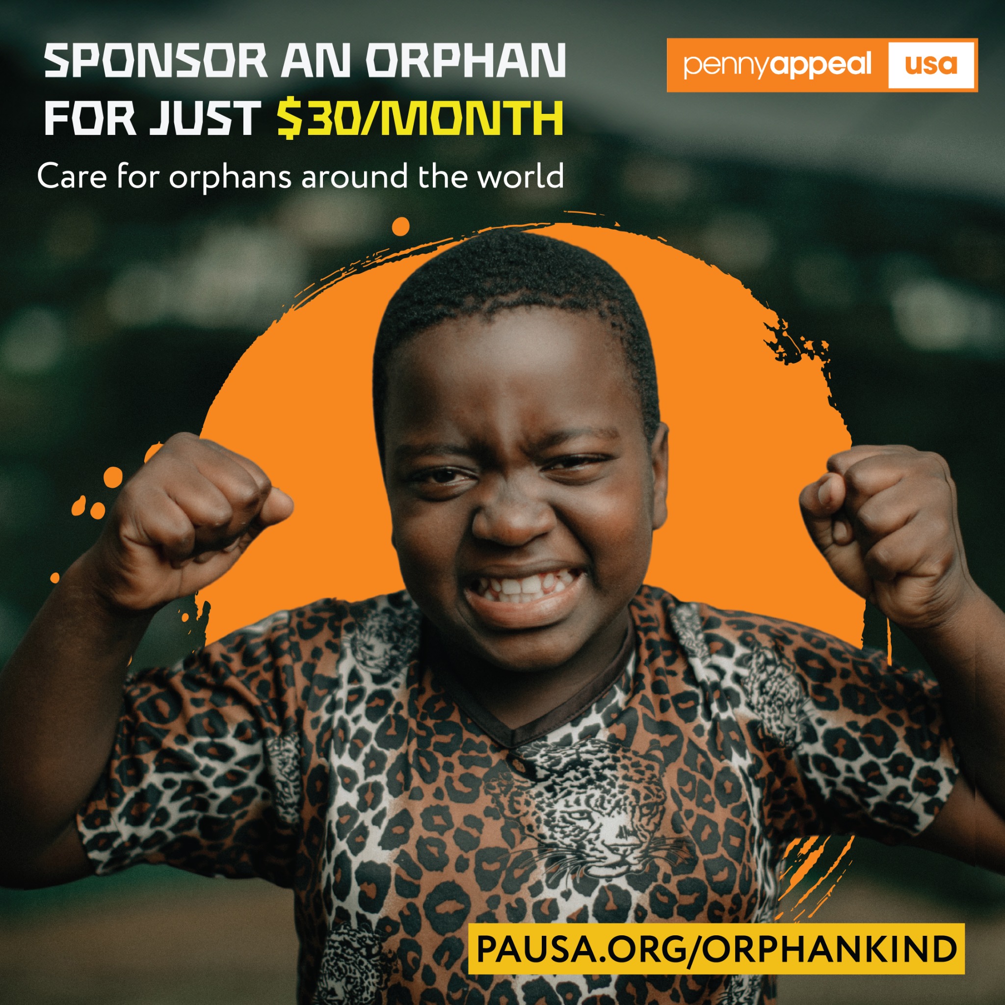 Penny Appeal USA Facebook ad: Sponsor An Orphan Today