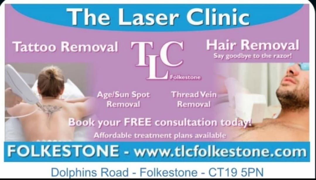 The Laser Clinic - Folkestone Facebook ad: Providing effective Laser Treatments for Tattoo Removal…