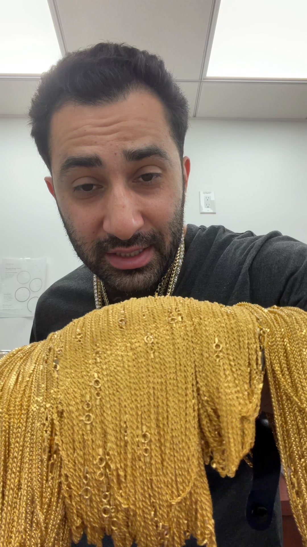 Trax NYC Custom Jewelry Facebook ad: 21K Gold Chains, Pure Luxury, Everyday Wear