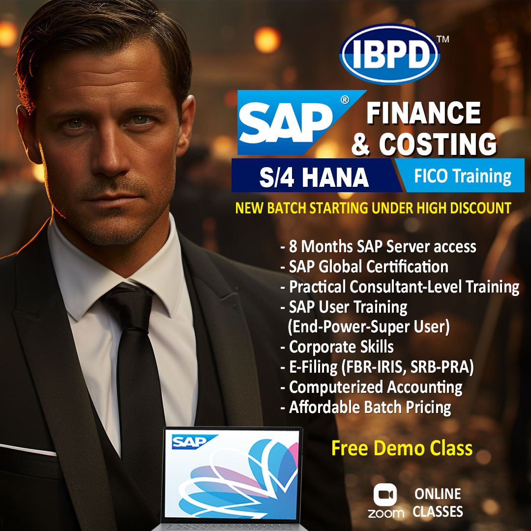 SAP Trainings Karachi Facebook ad: BIGGEST ANNOUNCEMENT BY IBPD