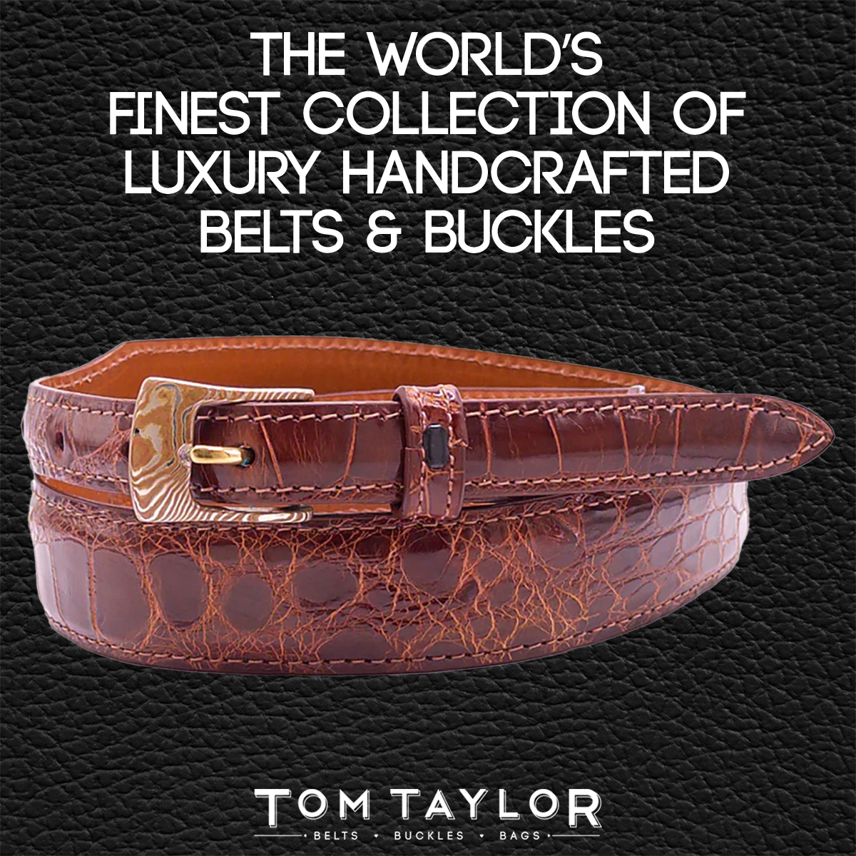 Tom Taylor Belts, Buckles, Bags Facebook ad
