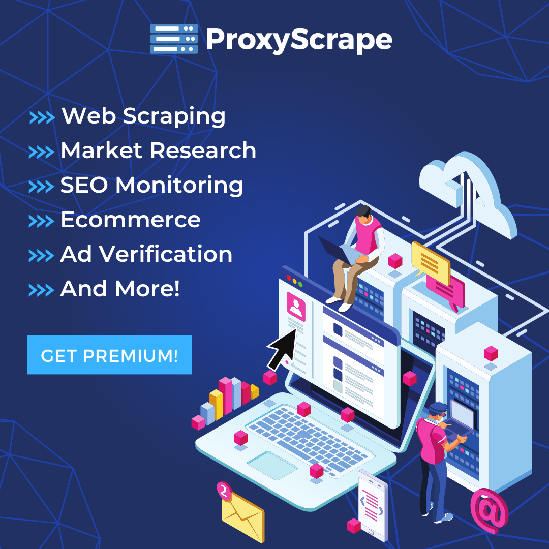 ProxyScrape Facebook ad from Nov 27, 2025