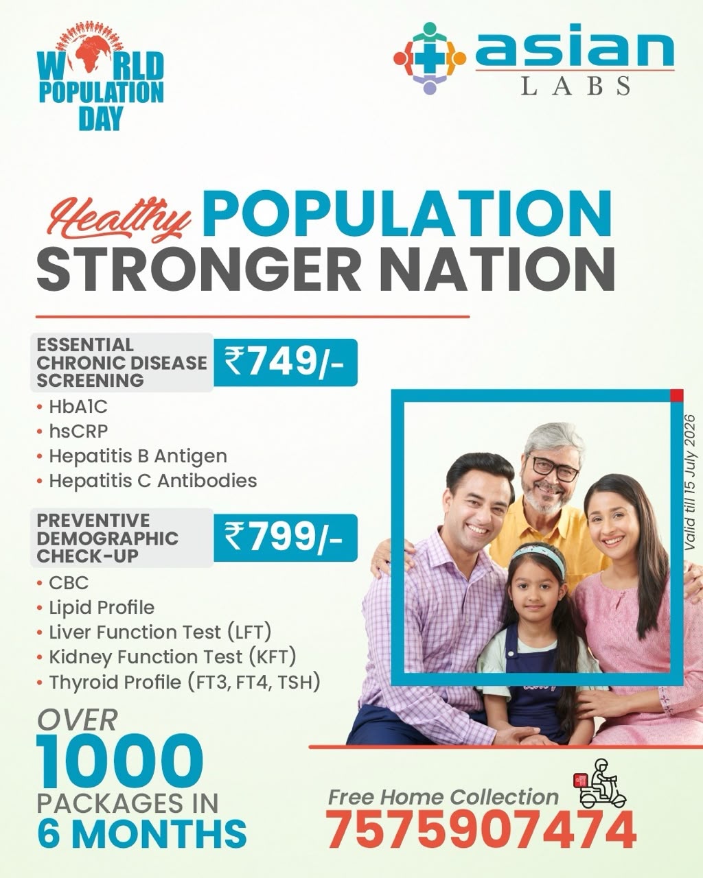 Asian Labs Facebook ad