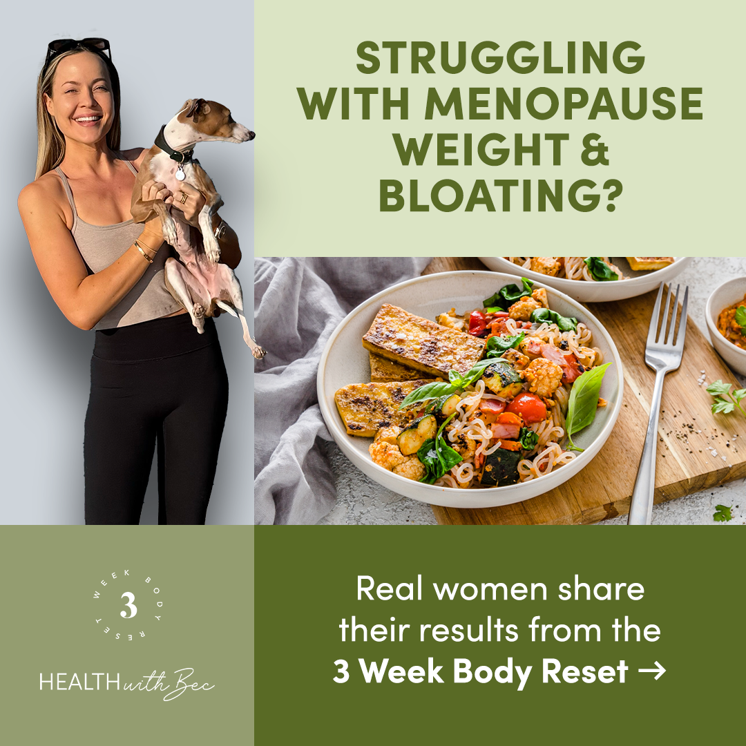 Health With Bec Facebook ad