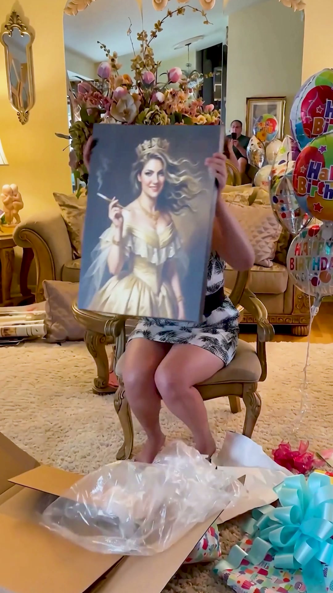 Turn Me Royal Facebook ad: The eternal portrait of your family's love
