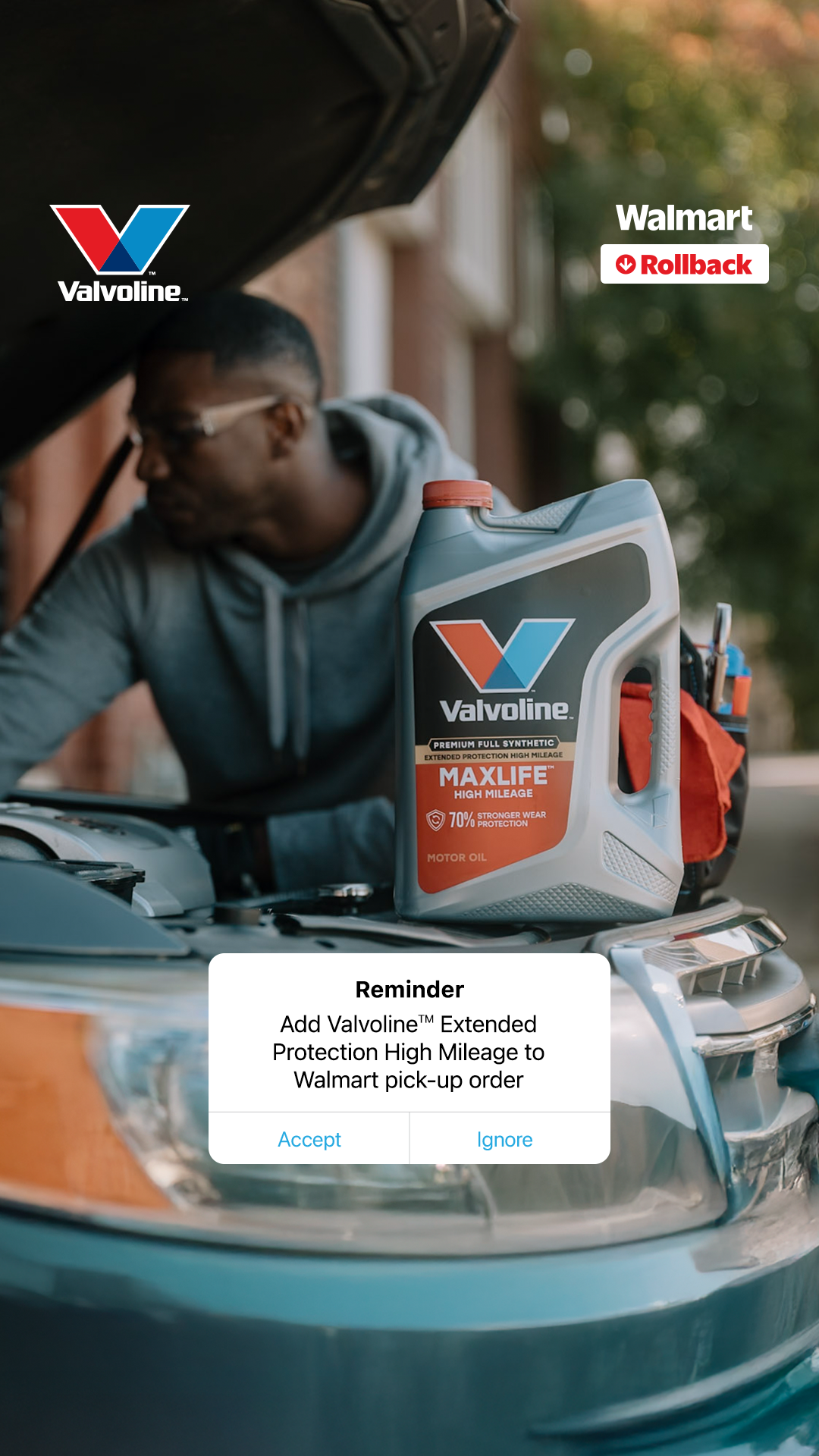 Valvoline Global Operations Facebook ad from Apr 10, 2026