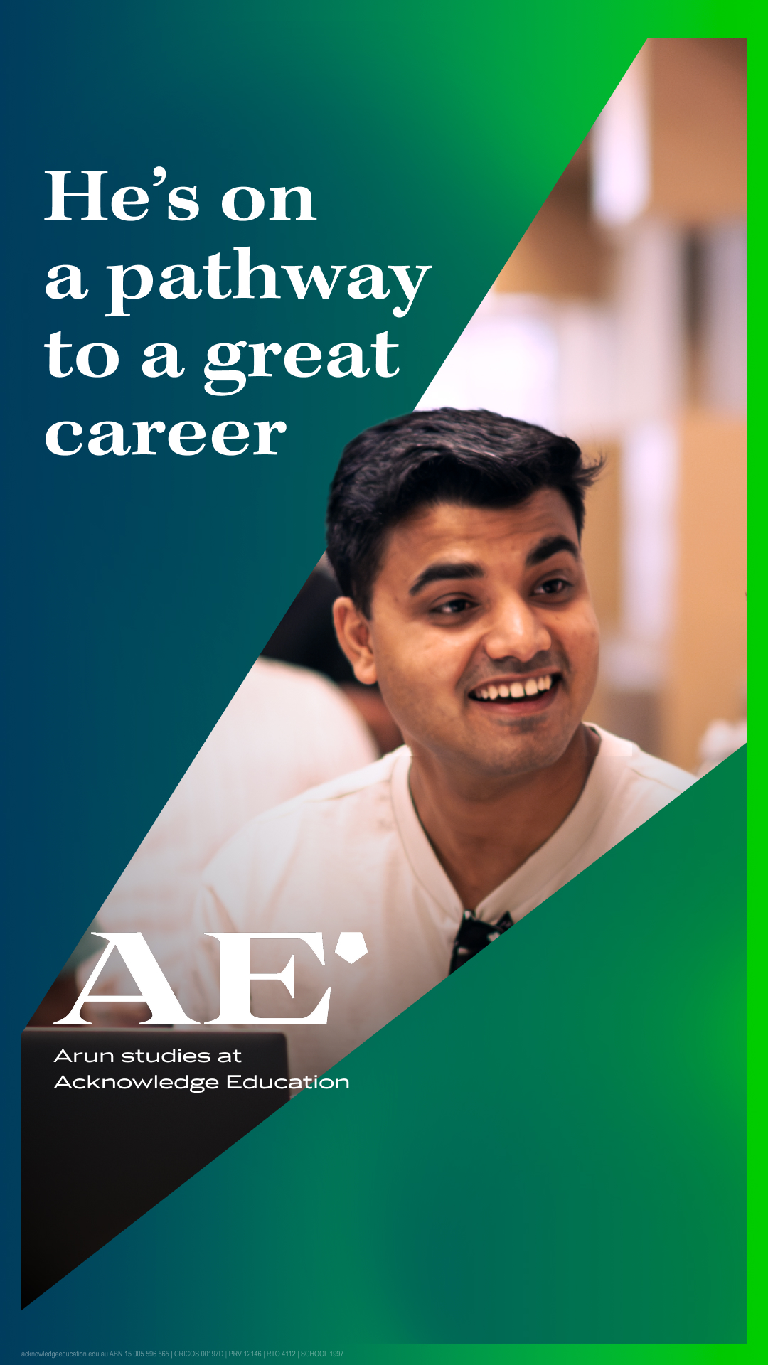 Acknowledge Education Facebook ad from May 27, 2026