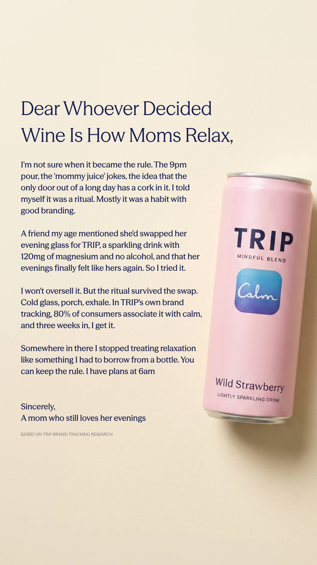 TRIP Facebook ad