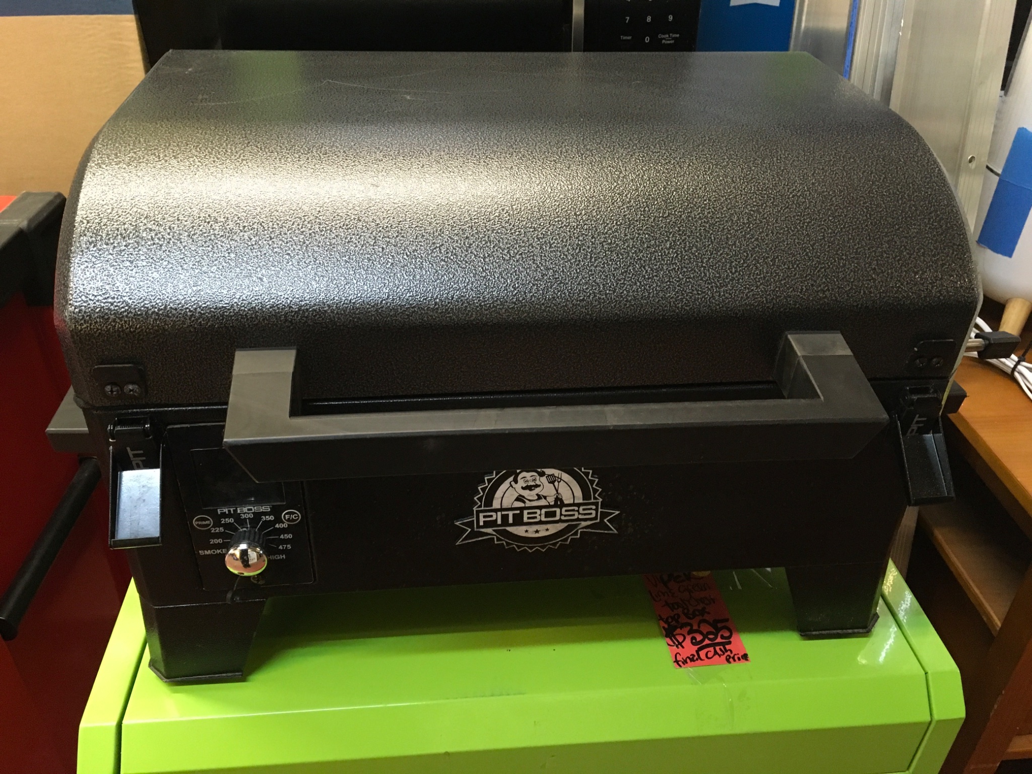 Open Boxed Items Sales Facebook ad: Portable Pit Boss Wood Pellet Grill-Additional 15% off Sale