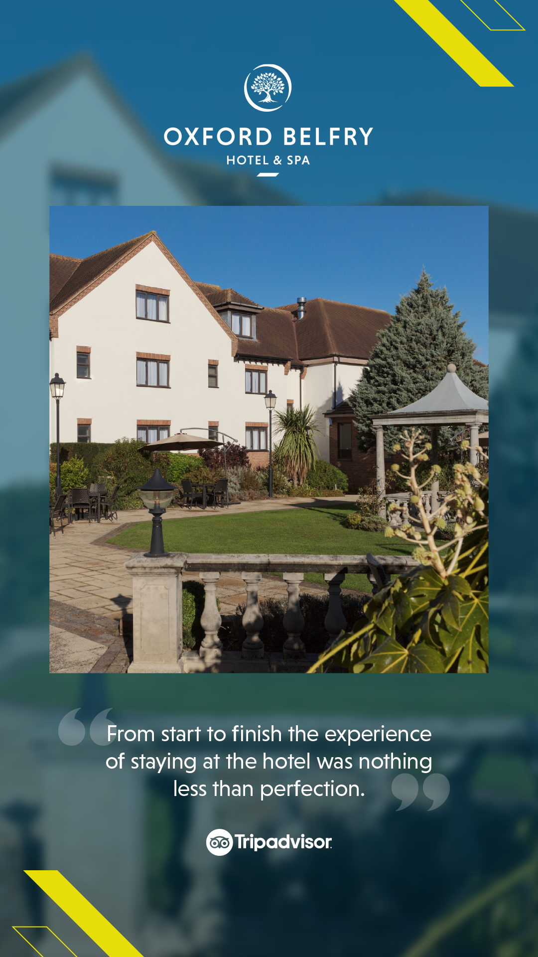 The QHotels Collection Facebook ad