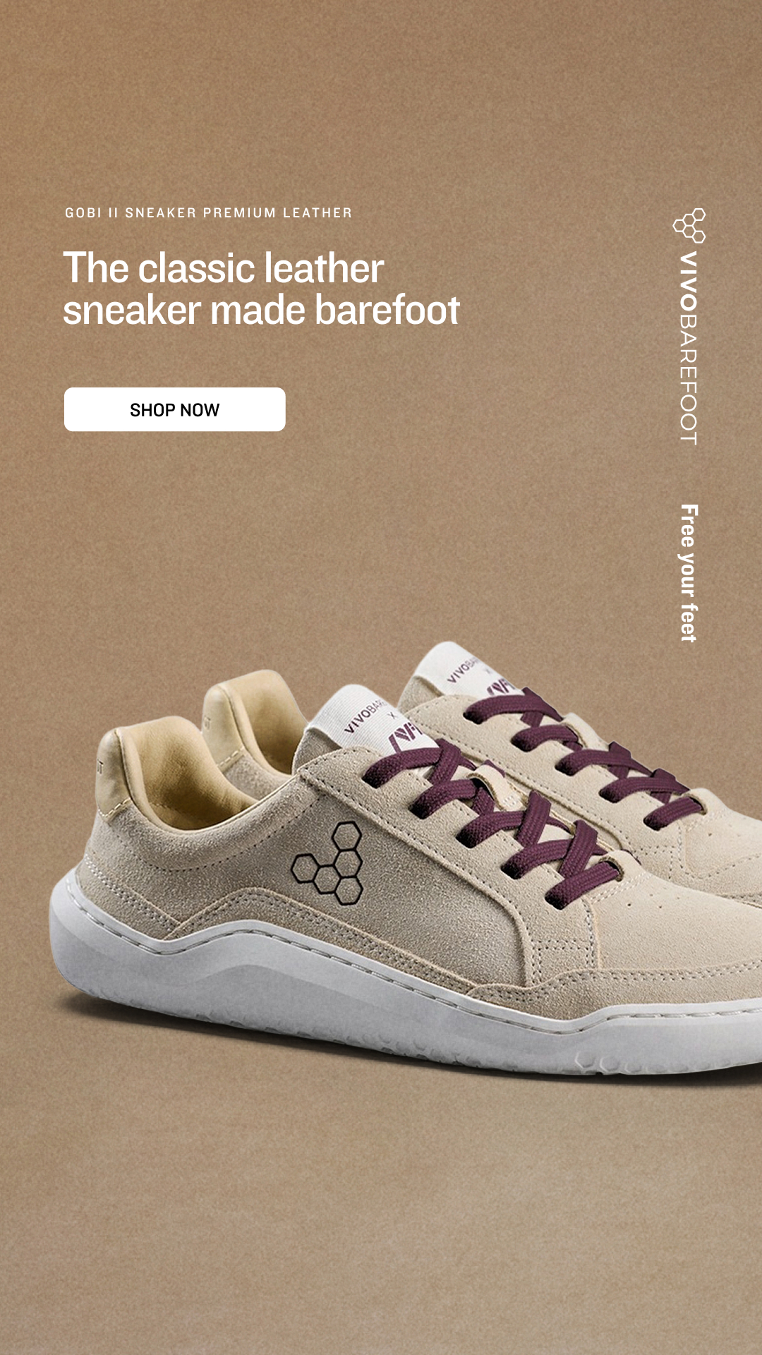 Vivobarefoot Facebook ad
