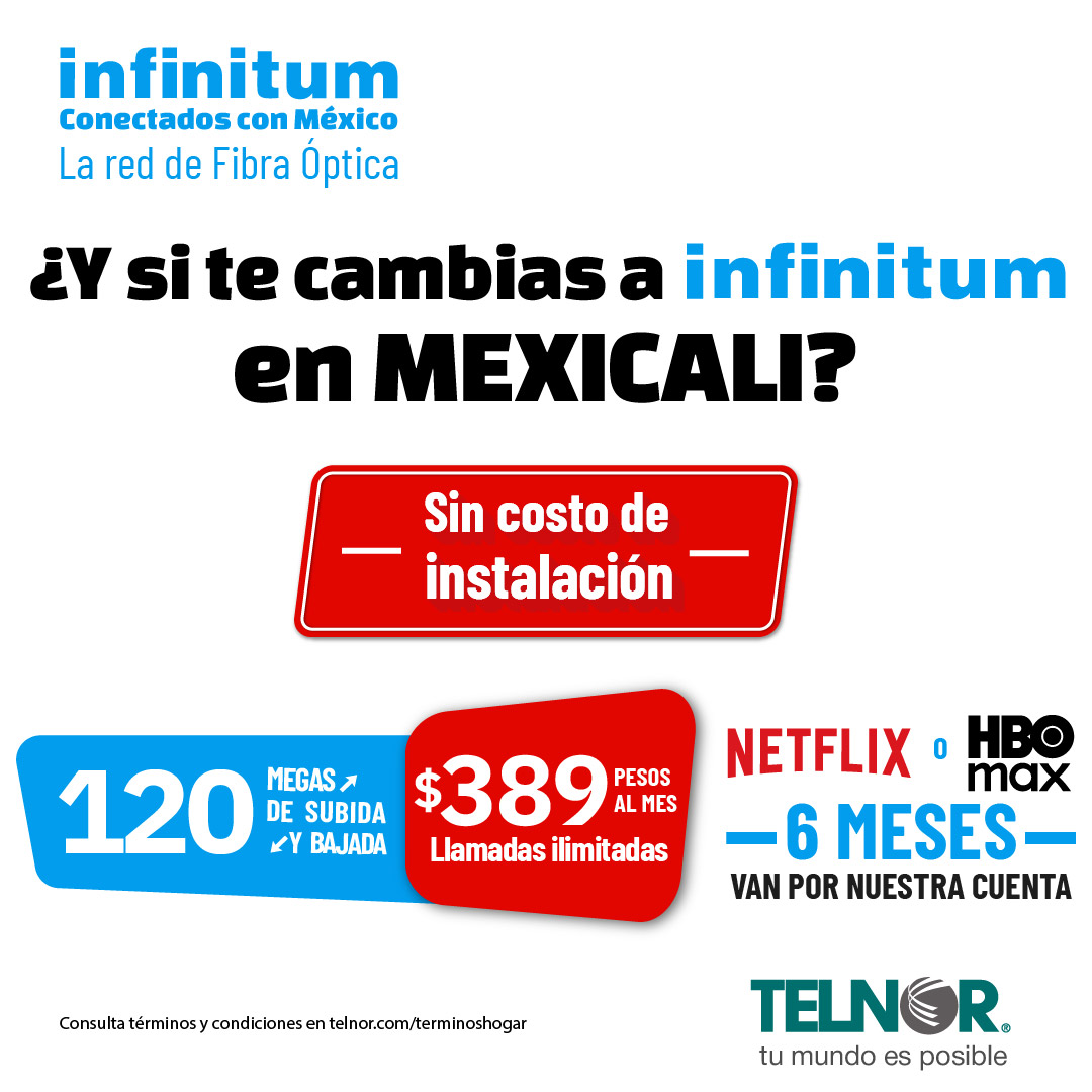 Telnor Facebook ad: ¡Dale clic y contrata!