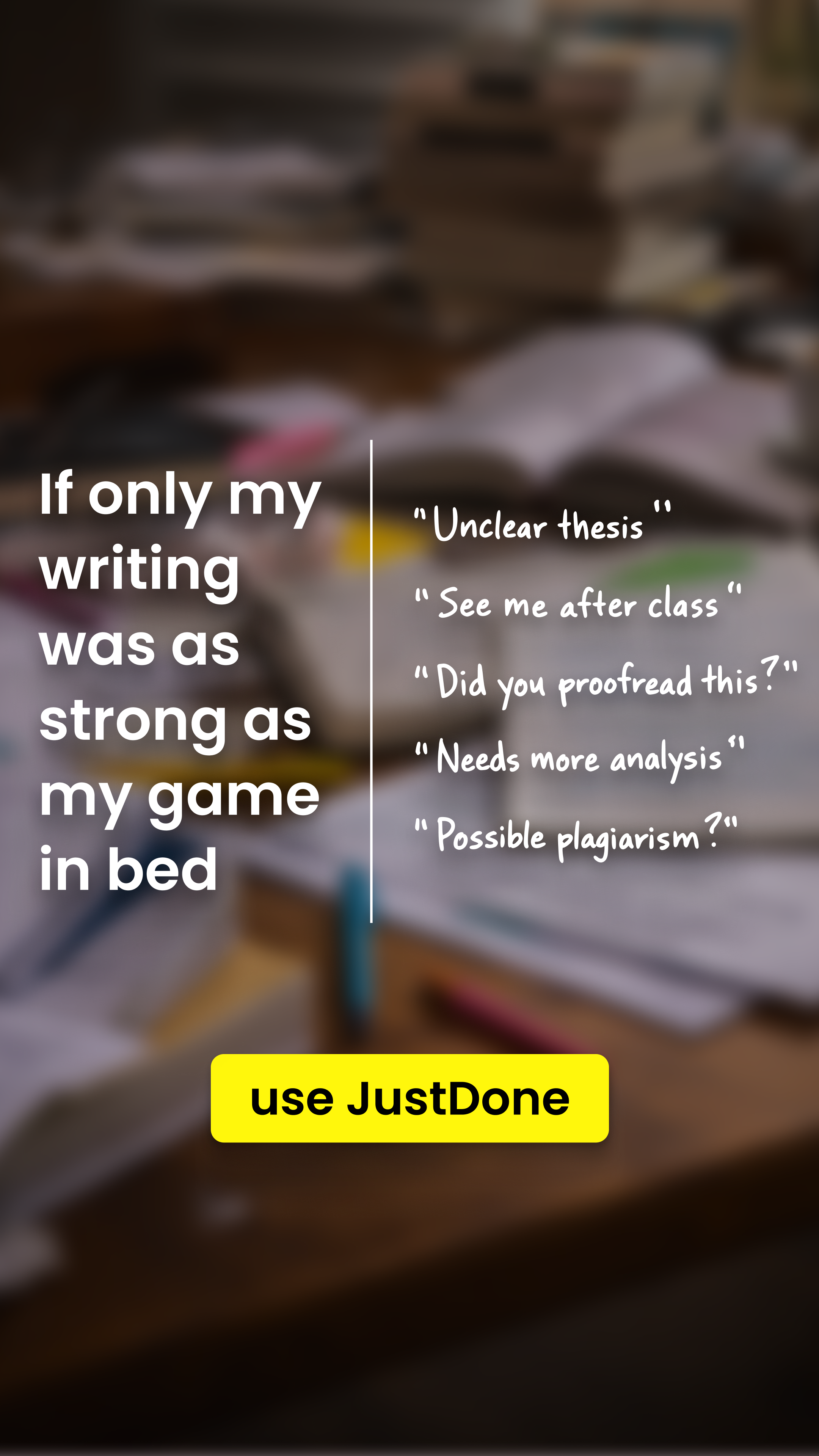 JustDone Facebook ad