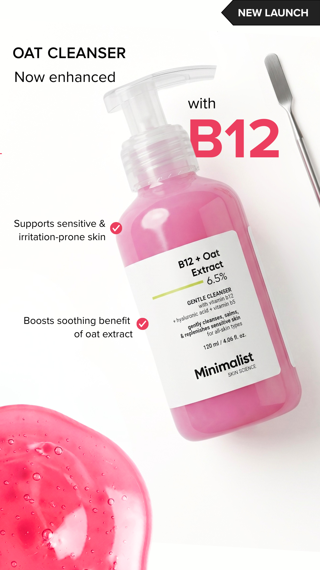 Minimalistinc Facebook ad