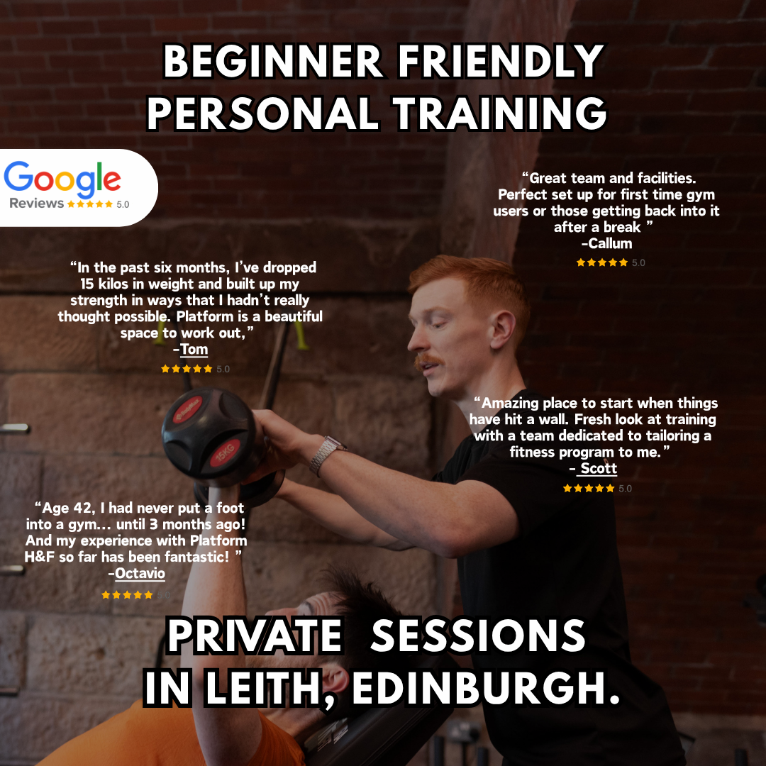 Platform Health and Fitness Facebook ad: Personal Training For Busy Men