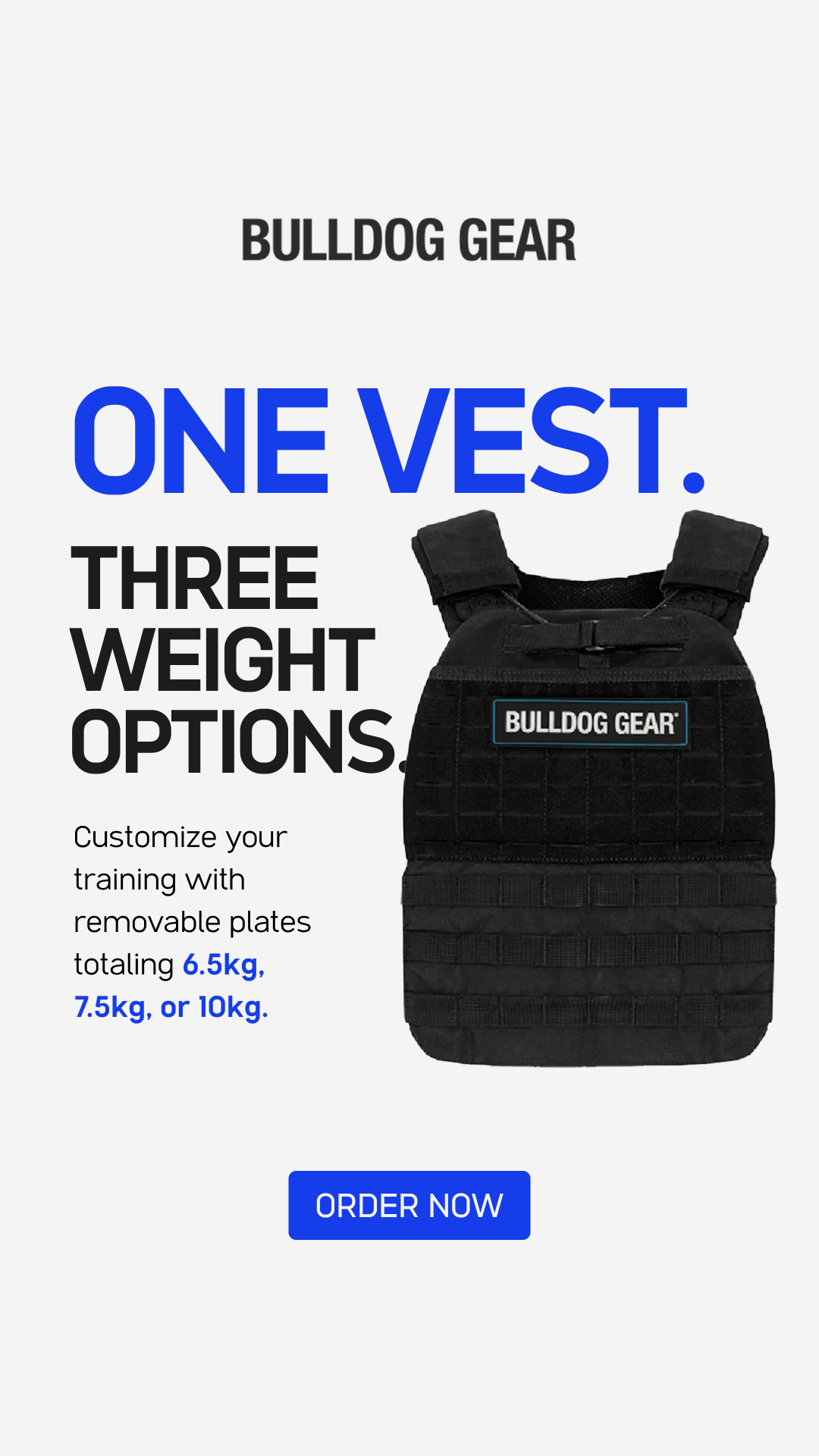 Bulldog Gear Facebook ad