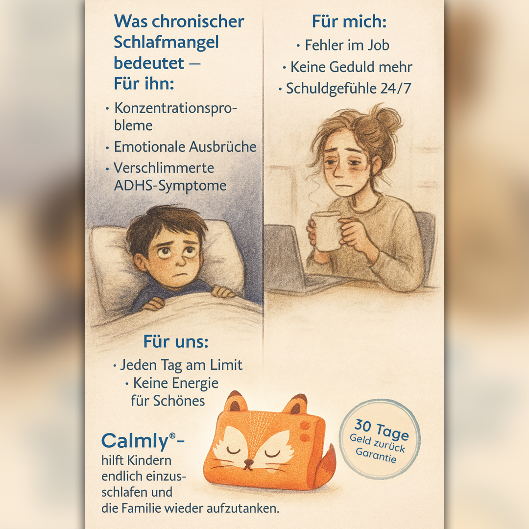 Schlummerkids Facebook ad: Nächte ohne Drama