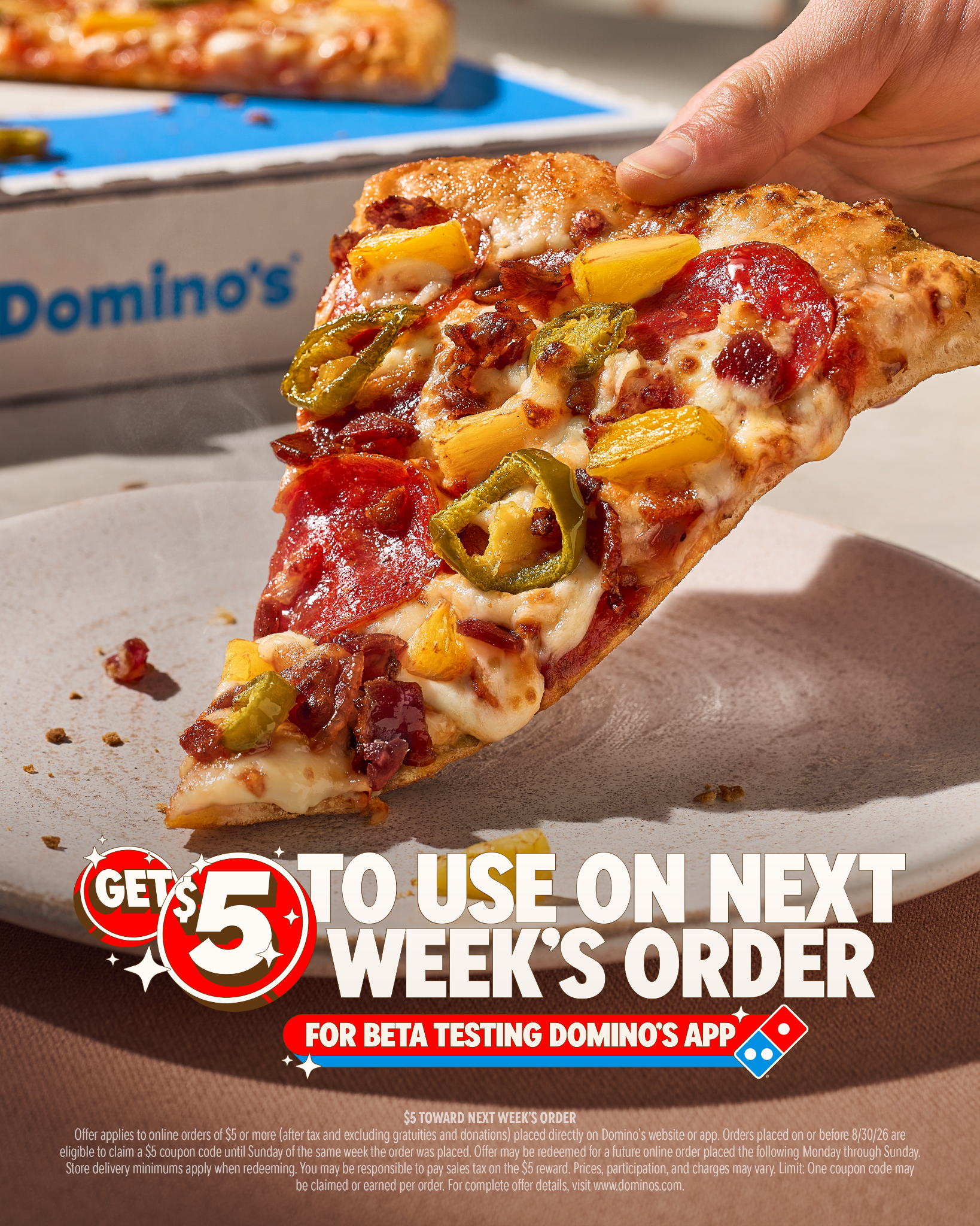 Domino's Pizza Facebook ad