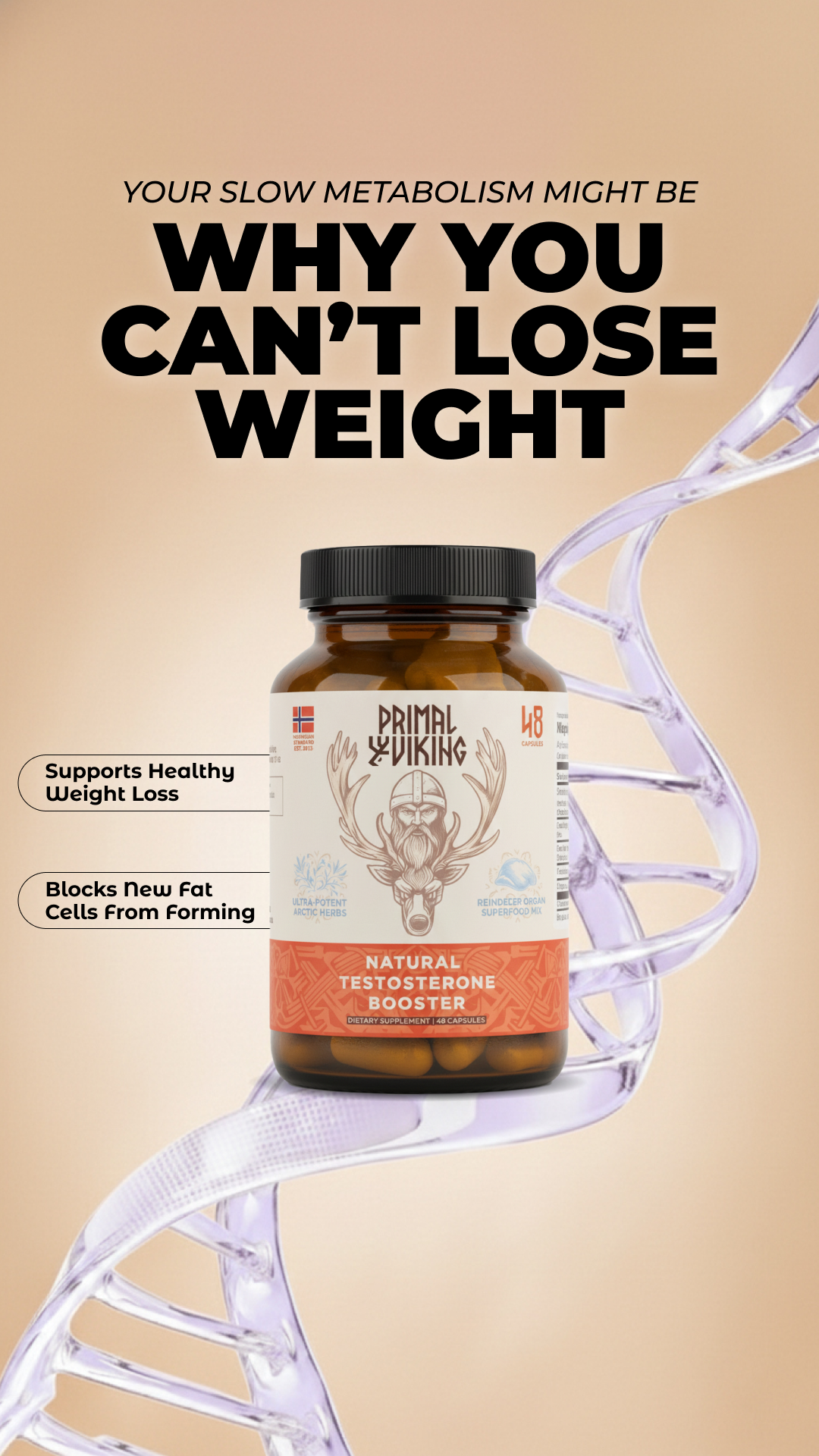 Primal Viking Facebook ad