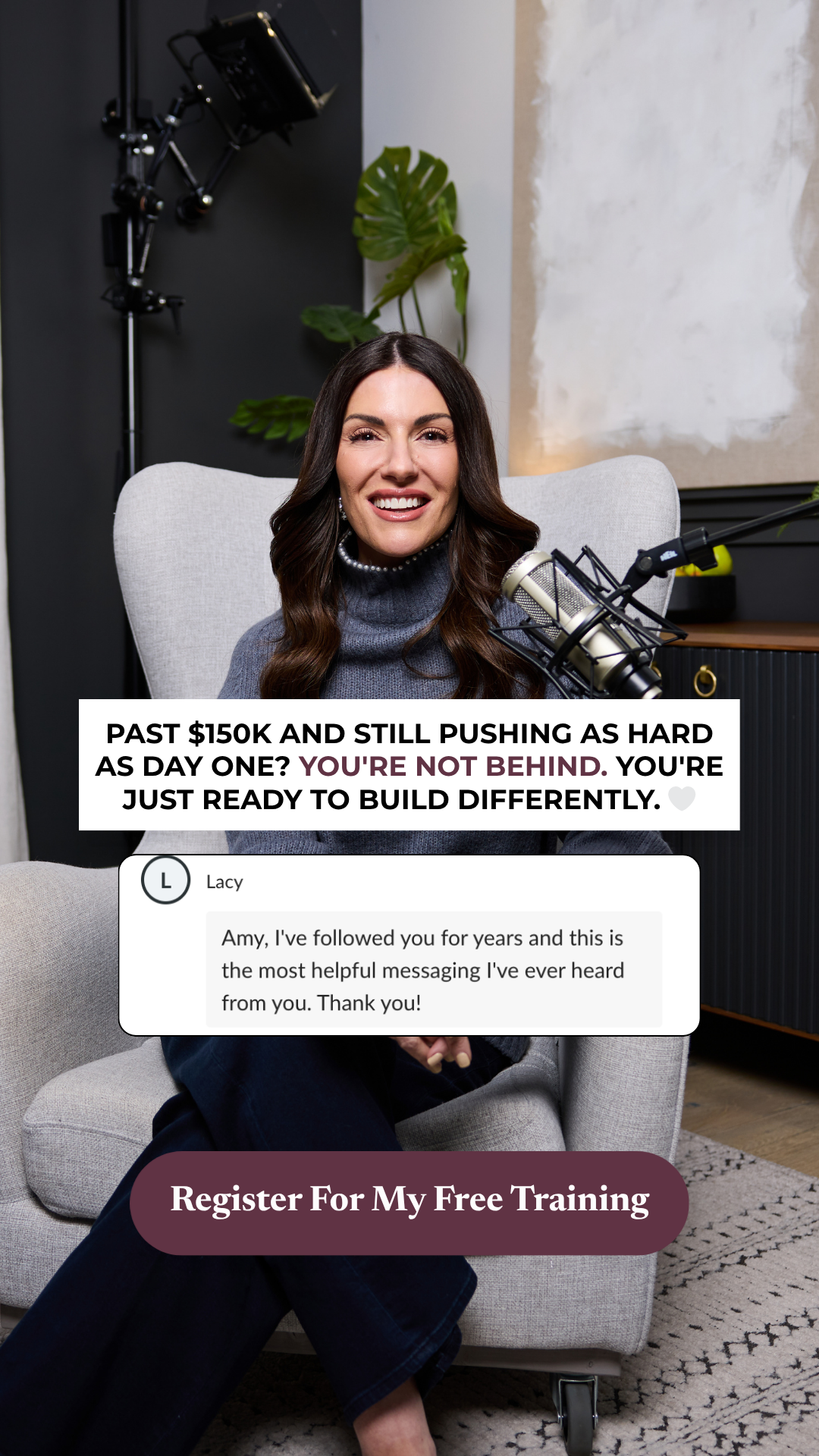 Amy Porterfield Facebook ad