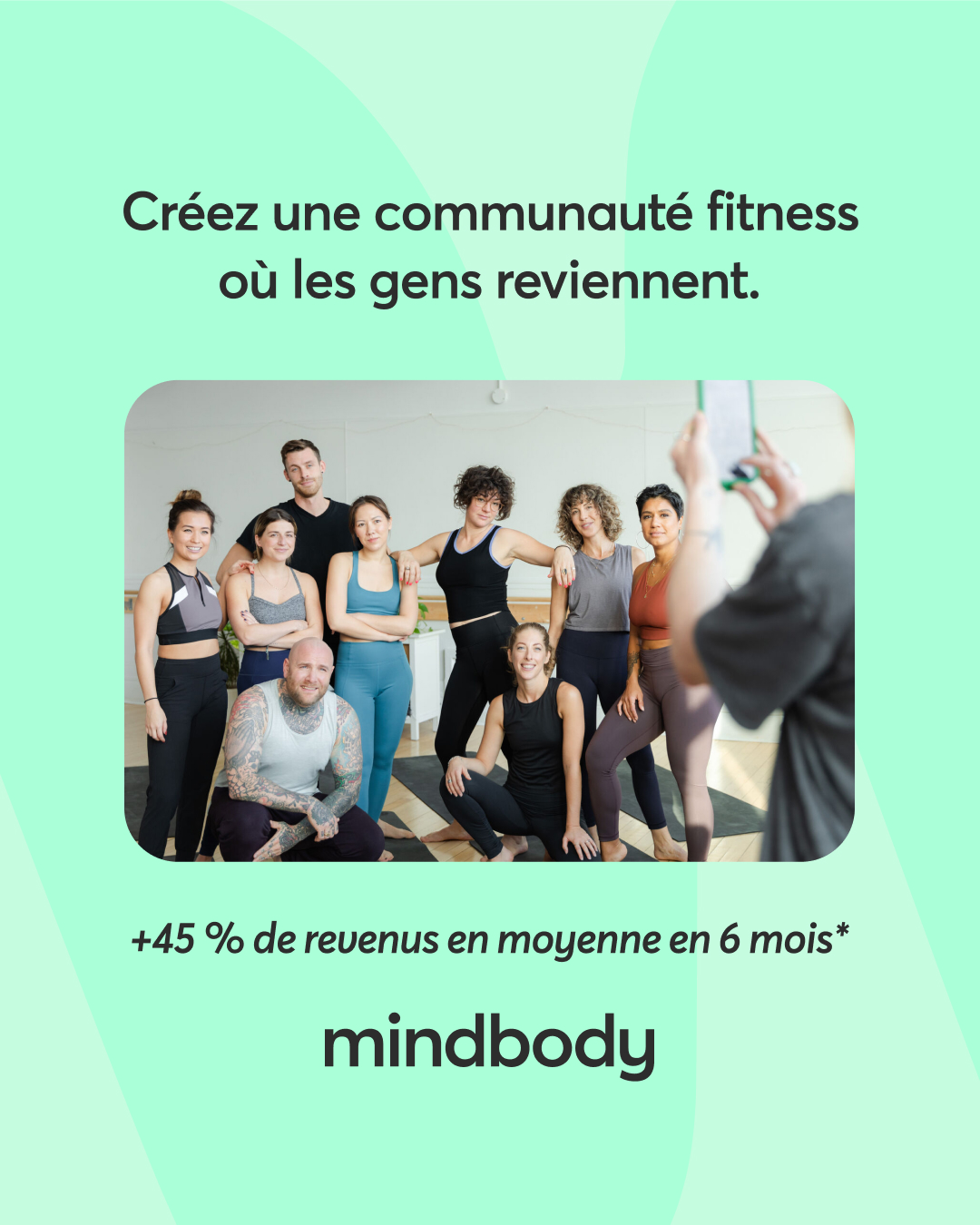 Mindbody Facebook ad