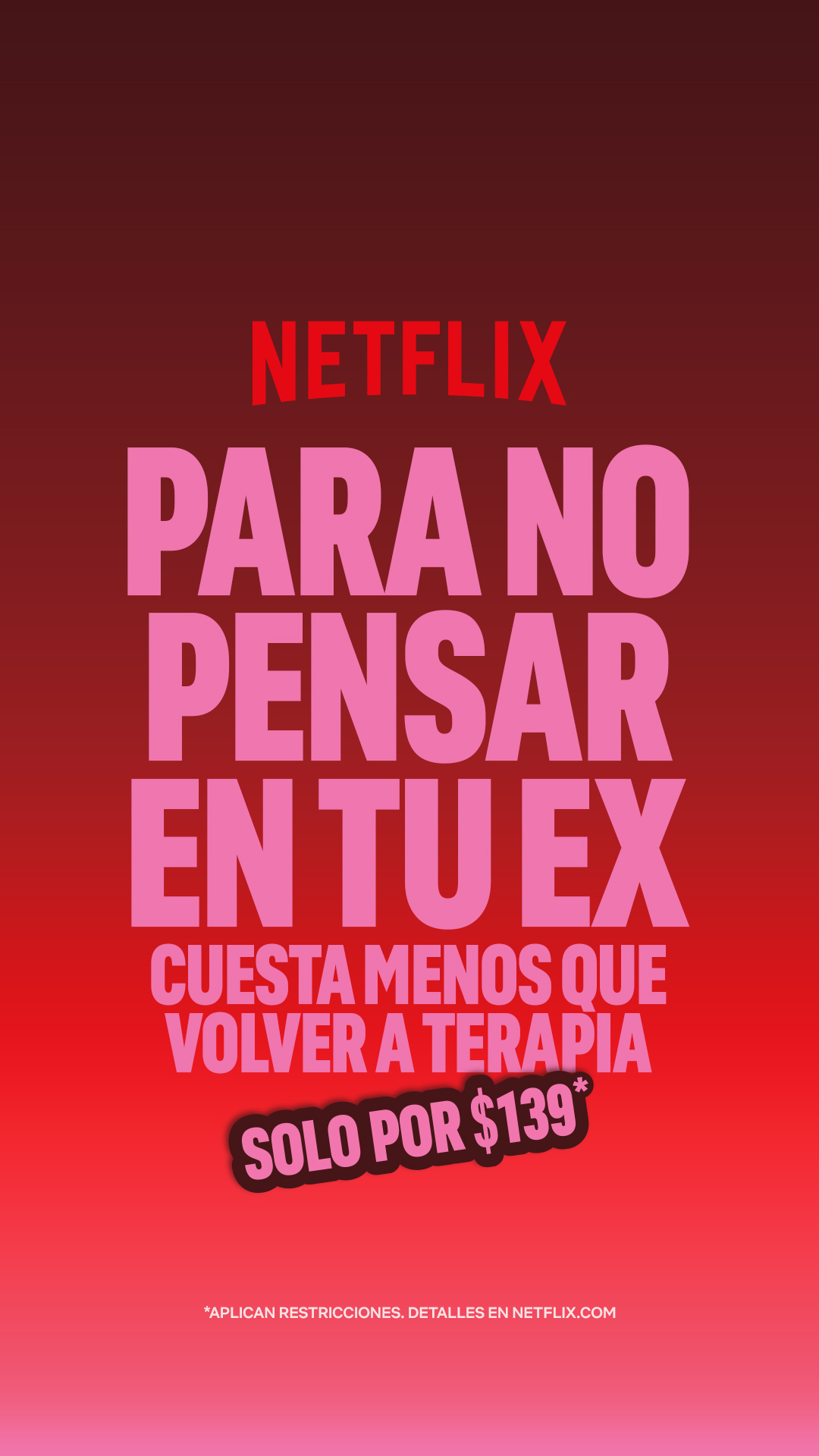 Netflix Facebook ad